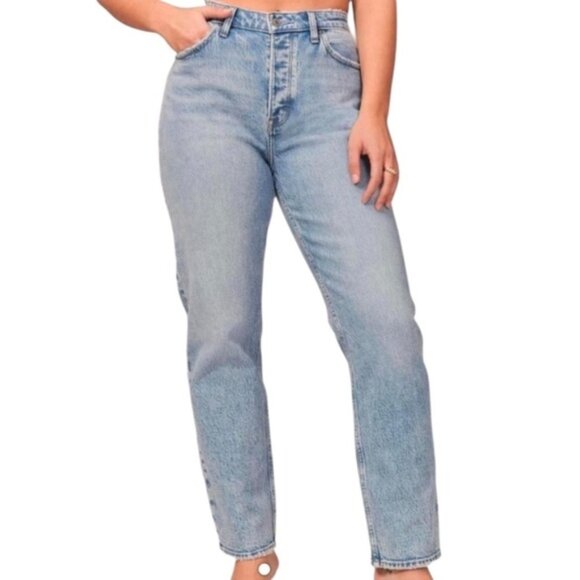 Pants - Abercrombie   Fitch The Dad High Rise Curve Love Jean